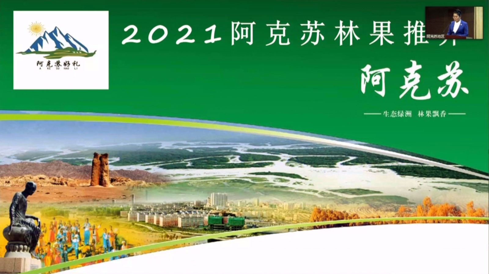 分會場嘉賓遠程連線進行云推介