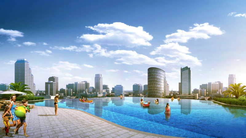 浙江省全民健身中心游泳片區