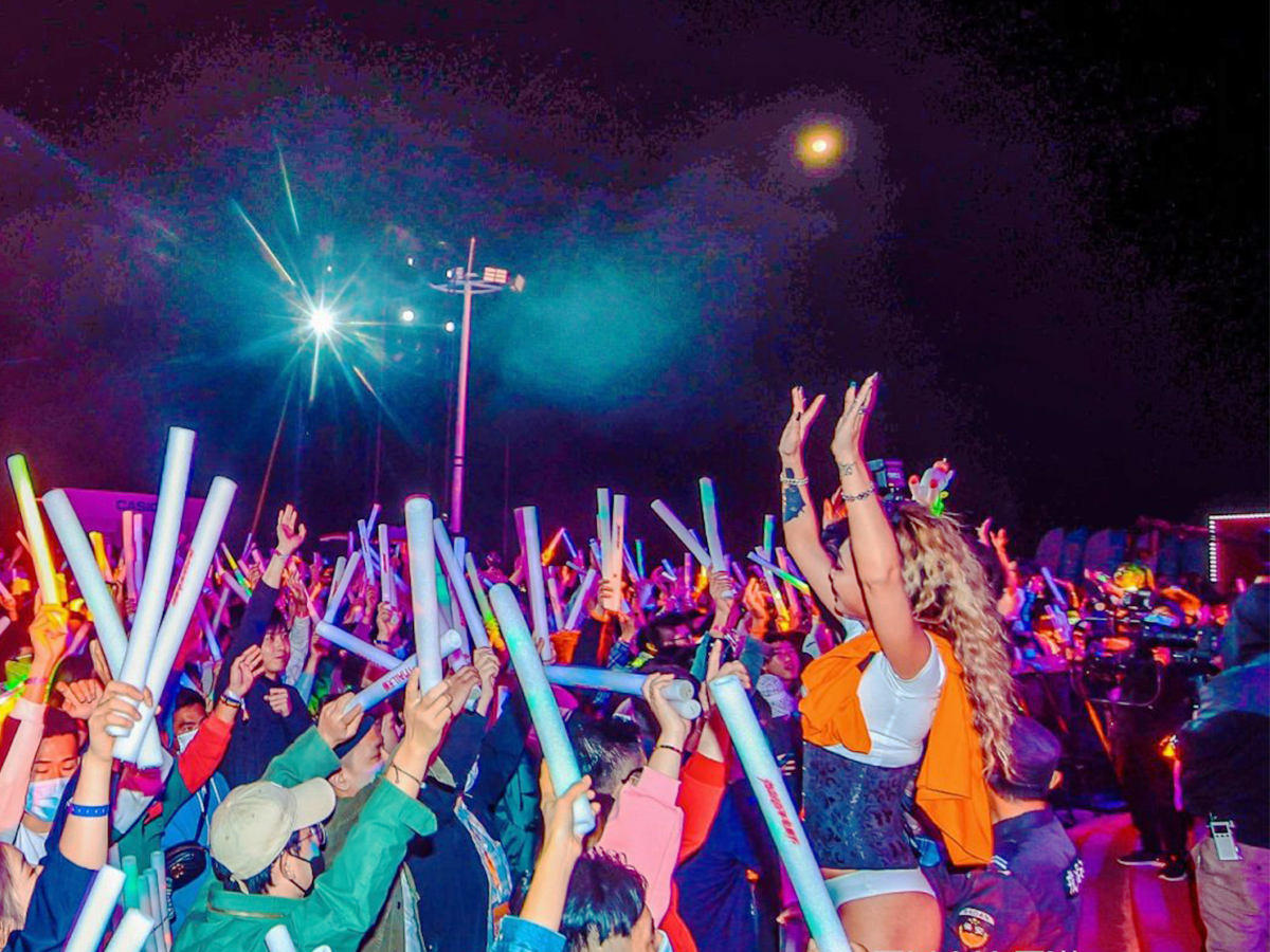 跨年晚會(huì)互動(dòng)現(xiàn)場(chǎng)